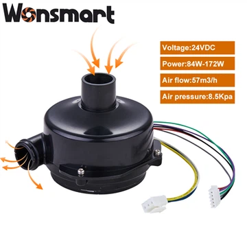 Soprador DC sem escovas com plataforma convexa 24vdc